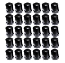 30 Capa De Porca Russa Black Preta Caminhão 27mm 32/33mm 30 Capa De Porca Russa Black Preta Caminhão 27mm 32/33mm