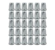 30 Capa Porca Suiça Mini Belga Roda Caminhão 32mm