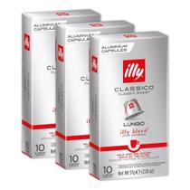 30 Cápsulas Café Nespresso Clássico Lungo Illy 30 Cápsulas Café Nespresso Clássico Lungo Illy