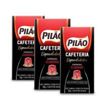 30 Cápsulas Café Pilão Nespresso Clássico Especialidades 30 Cápsulas Café Pilão Nespresso Clássico Especialidades