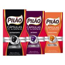 30 Cápsulas, Café Pilão Para Nespresso - Cafezale 30 Cápsulas, Café Pilão Para Nespresso - Cafezale