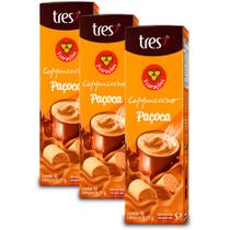 30 Cápsulas Cappuccino Sabor Paçoca Três Corações 30 Cápsulas Cappuccino Sabor Paçoca Três Corações