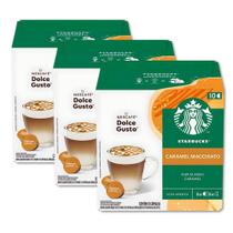 30 Cápsulas Dolce Gusto Starbucks Caramel Macchiatto