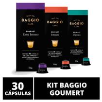 30 Cápsulas Para Cafeteira Nespresso Baggio Café Gourmet 3 caixas