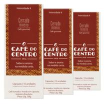 30 Cápsulas para Nespresso, Café do Centro, Cerrado Mineiro