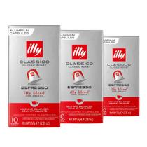 30 Cápsulas para Nespresso, Café Italiano Illy, Clássico