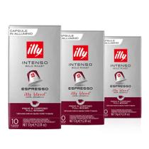 30 Cápsulas para Nespresso, Café Italiano Illy, Intenso 30 Cápsulas para Nespresso, Café Italiano Illy, Intenso