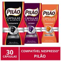 30 Cápsulas para Nespresso, Café Pilão - Cafezale