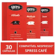 30 Cápsulas para Nespresso, Spress Café
