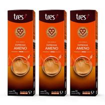 30 cápsulas Três Corações, Café Ameno