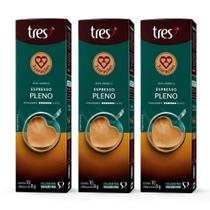 30 Cápsulas Três Corações, Café Pleno (Intensidade 6)