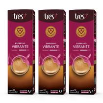 30 Cápsulas Três Corações, Café Vibrante (Intensidade 7)