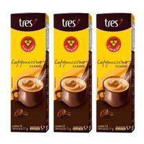 30 Cápsulas Três Corações, Cappuccino Clássico