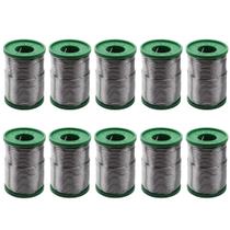 30 Carretel Estanho P/ Solda 40x60 Com Fluxo 1mm 250g Cobix