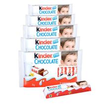 30 Chocolate Kinder, 5 Pacotes de 6 Barrinhas