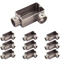 30 Condulete Alumínio LL 3/4 Sieg S/placa S/rosca 30 Condulete Alumínio LL 3/4 Sieg S/placa S/rosca