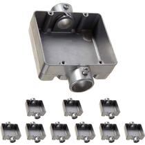 30 Condulete Duplo S/rosca Medida 3/4 Alumínio Tipo C Sieg 30 Condulete Duplo S/rosca Medida 3/4 Alumínio Tipo C Sieg