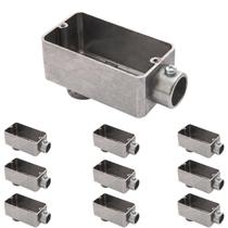 30 Condulete Tipo Lb 1 Polegada Em Alumínio Sem Rosca Sieg Prateado 52053 30 Condulete Tipo Lb 1 Polegada Em Alumínio Sem Rosca Sieg Prateado 52053