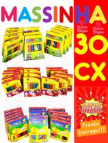 30 Cxs De Massinha De Modelar Para Kit Festa Aniversario Lembrancinha Prenda Criança Diversao novo 30 Cxs De Massinha De Modelar Para Kit Festa Aniversario Lembrancinha Prenda Criança Diversao novo