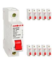 30 Disjuntor Ourolux Unipolar Curva C 32a Inmetro Termomagnético
