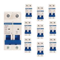 30 Disjuntor Tramontina 32A 2P Bipolar Curva C 3 kA TDJ3