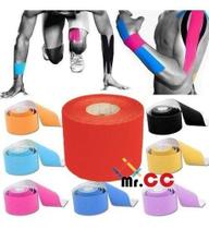 30 Fita Bandagem Adesiva Elástica Kinesio Tape Sport P/e