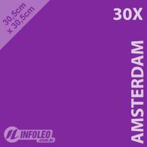 30 Folhas Color Plus 30,5x30,5cm 180g Amsterdam (roxo)