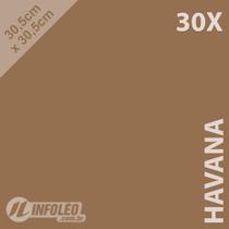 30 Folhas Color Plus 30,5x30,5cm 180g Havana (marrom Claro)