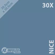 30 Folhas Color Plus 30,5x30,5cm 180g Nice Azul Acinzentado