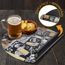 30 Jogo Americano Dupla Face Bar Restaurante Pvc KP Beer Red