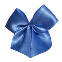 30 Laços/lacinhos de Cetim Nº 5 Artesanal Para Lembrancinhas - Azul Ceu