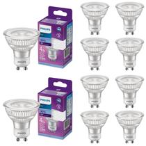 30 Lâmpada Led Dicroica 4.8w Philips GU10 6500k 525lm Fria