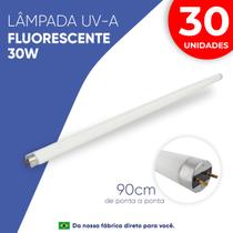 30 Lâmpadas Fluorescente UV-A 30W