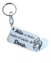 30 Lembrancinha Dia Das Mães Chaveiro Linda Criação De Deus
