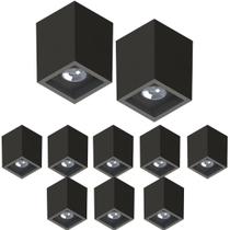 30 Luminária Sobrepor Boxit Par20 Preto E27 Save Energy 30 Luminária Sobrepor Boxit Par20 Preto E27 Save Energy