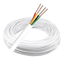 30 metros cabo alarme 4 vias (100% cobre) 0,50 megatron 30 metros cabo alarme 4 vias (100% cobre) 0,50 megatron