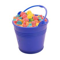 30 Mini Baldes Plástico Baldinhos Com Alça Lembrancinhas