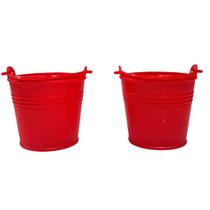 30 Mini Baldinhos 5x5cm Plástico Lembrancinhas e Festas Mimos Fazendinha Para casamento aniversário