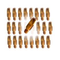 30 pcs bico contato 30 mm m8 cu-cr-zr tocha mig