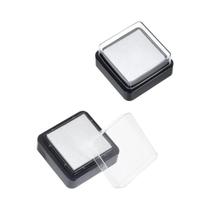 30 Peças De Almofadas De Tinta Em Branco Para DIY, Almofadas De Carimbo Vazias Para Refil De Tinta,