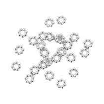 30 Peças De Contas Espaciadoras De Aço Inoxidável 3-6mm Nunca Desbotam PVD Para Pulseiras E Colares 30 Peças De Contas Espaciadoras De Aço Inoxidável 3-6mm Nunca Desbotam PVD Para Pulseiras E Colares