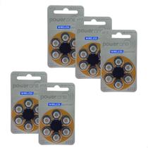 30 Pilhas Aparelho Auditivo 312 Bateria Auditiva Pr41 Power One