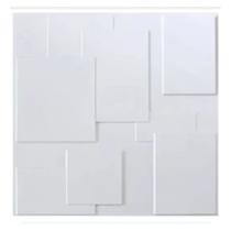 30 Placas Adesivado 3d Revestimento Pvc Parede 50x50cm Cadre