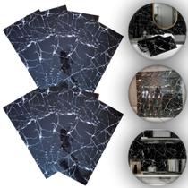 30 Placas Adesivas Parede Painel Mármore Revestimento 30x60