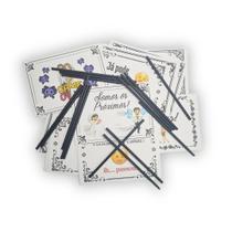 30 Plaquinhas Divertidas Sortidas Para Casamento Com Palito