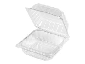 30 Pote pet quadrado Bipack Doce retangular 200ml-10x10cm