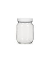 30 Potes de Vidro Geleia 200ml c/Tampa de Metal para Condimentos - 30 Potes de Vidro Geleia 200ml c/Tampa de Metal para Condimentos -