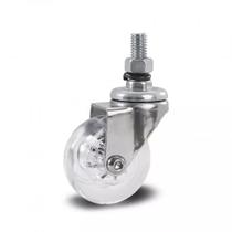 30 Rodizio Giratório Gel 50mm Parafuso Rosca Anti risco 50kg Glae 210 Gel Schioppa 30 Rodizio Giratório Gel 50mm Parafuso Rosca Anti risco 50kg Glae 210 Gel Schioppa