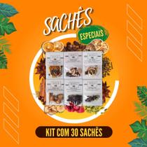 30 Sachês de Especiarias para Gin Tônica (5 Kits)