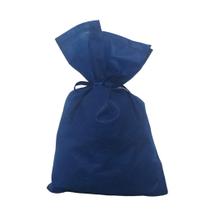 30 Saquinhos Sacolinhas 15x23 Tnt Azul Marinho Com Fita Azul Marinho